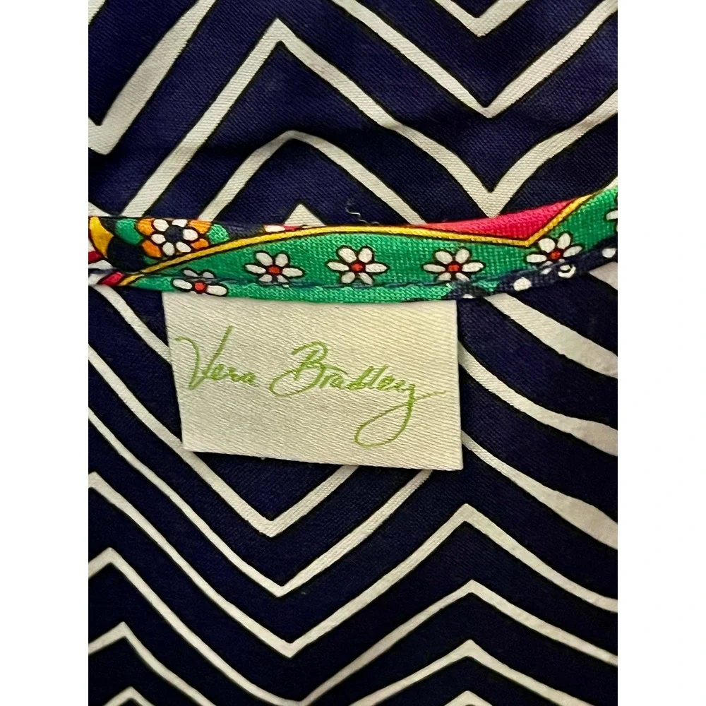 Vera Bradley Bright‎ Paisley Quilted Tote Bag Boho Shoulder Purse